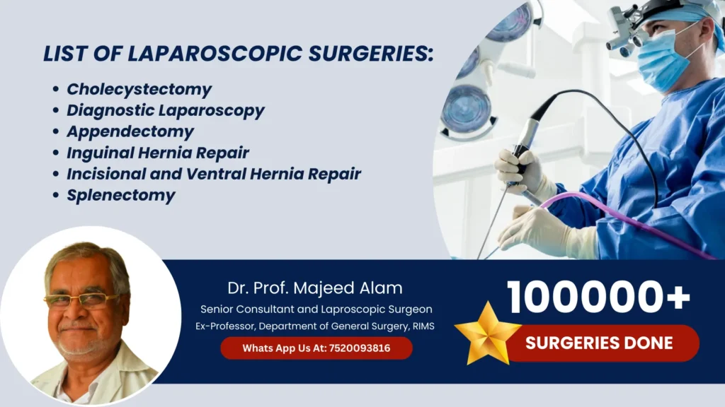Best General & Laparoscopic surgeon in Ranchi